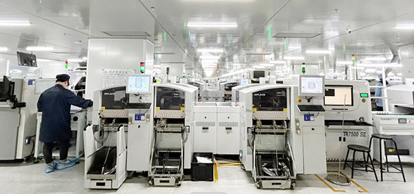 西門子貼片機車間